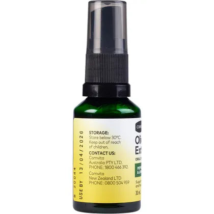Comvita- Olive Leaf Extract Oral Spray Peppermint & Lemon-30ml