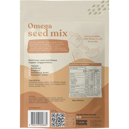 Hemp Foods Australia- Omega Seed Mix-5x200g