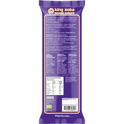 King Soba- Organic 100% Buckwheat Noodles-250g