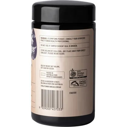 Evolution Botanicals- Organic Ashwagandha-100g