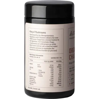 Evolution Botanicals- Organic Chaga King of Mushrooms-80g