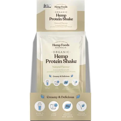 Hemp Foods Australia- Organic Hemp Protein Shake Natural-7x35g