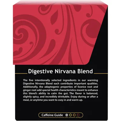 Buddha Teas- Organic Herbal Tea Bags Digestive Nirvana Blend-18pk