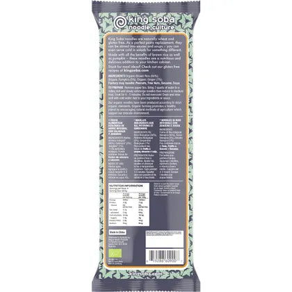 King Soba- Organic Pumpkin, Ginger&Rice Noodles-250g