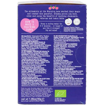 Ministry of Tea- Organic The Big Sleep Tea Bags-20pk