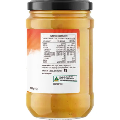Buderim Ginger- Original Ginger Marmalade-365g
