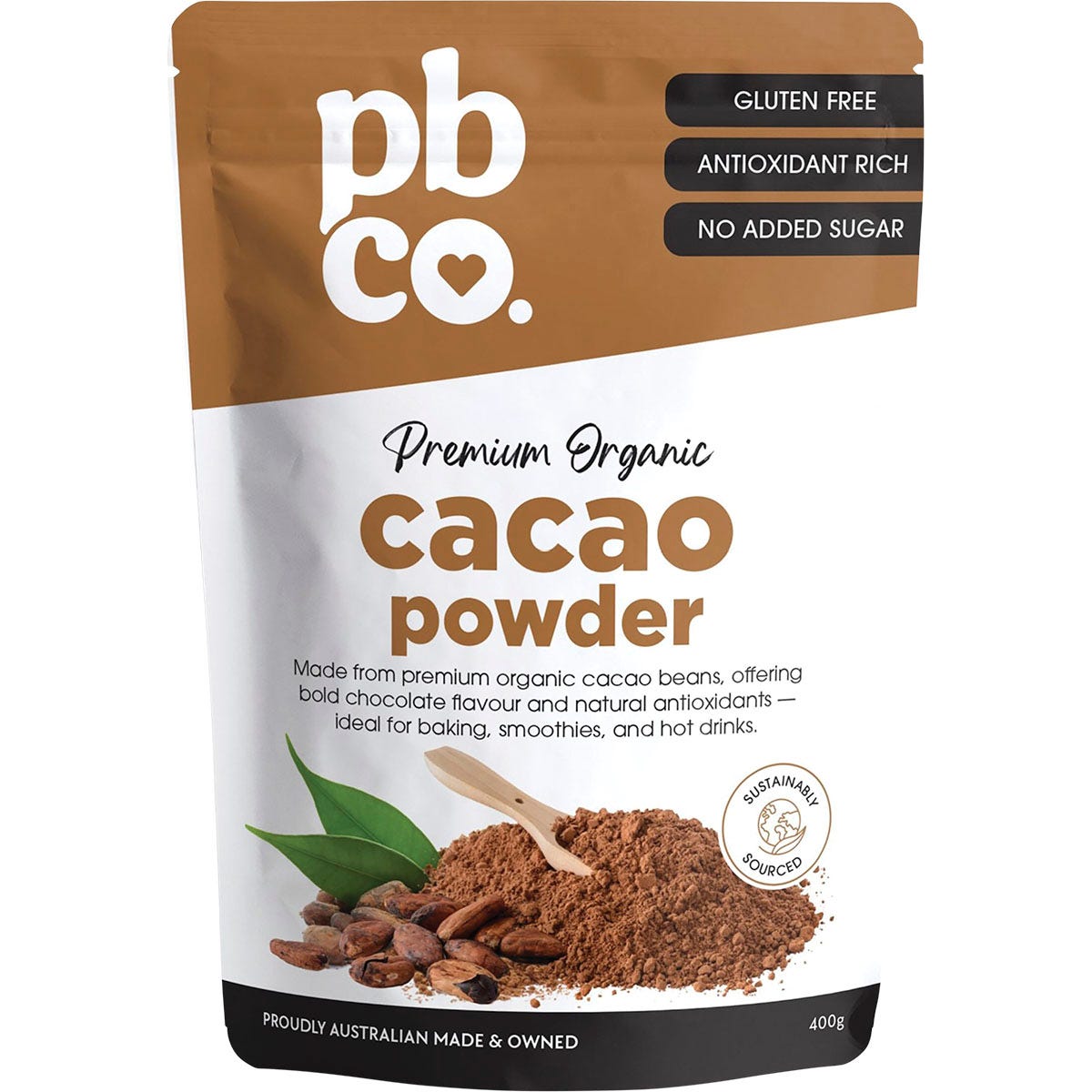 PBco- Organic Cacao Powder-400g