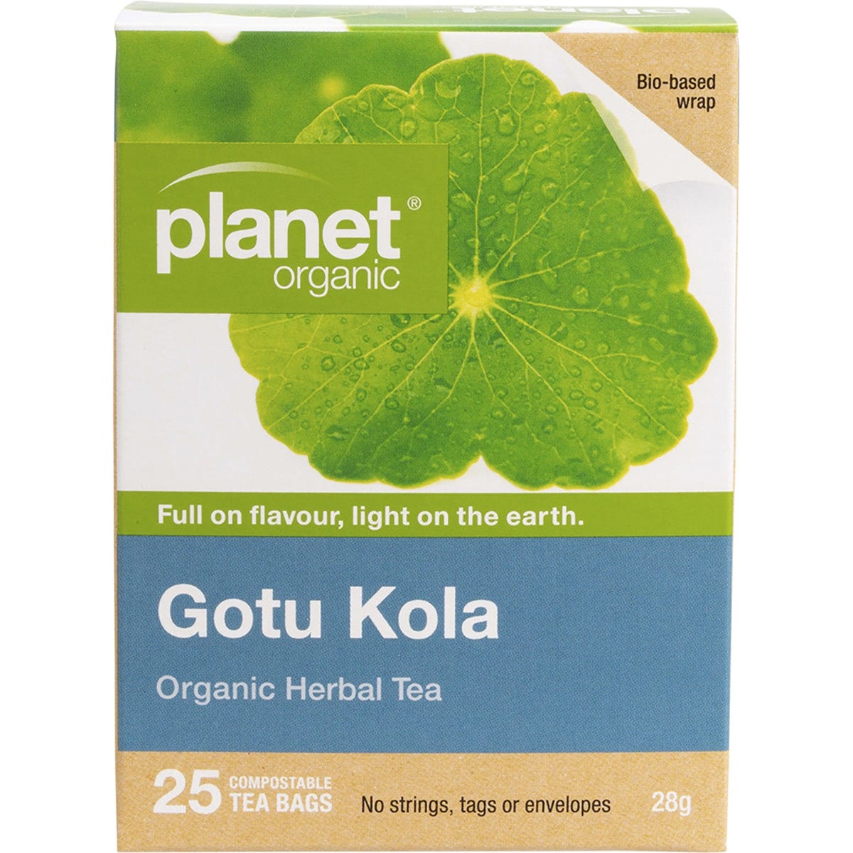 Planet Organic- Gotu Kola Herbal Tea Bags-25pk