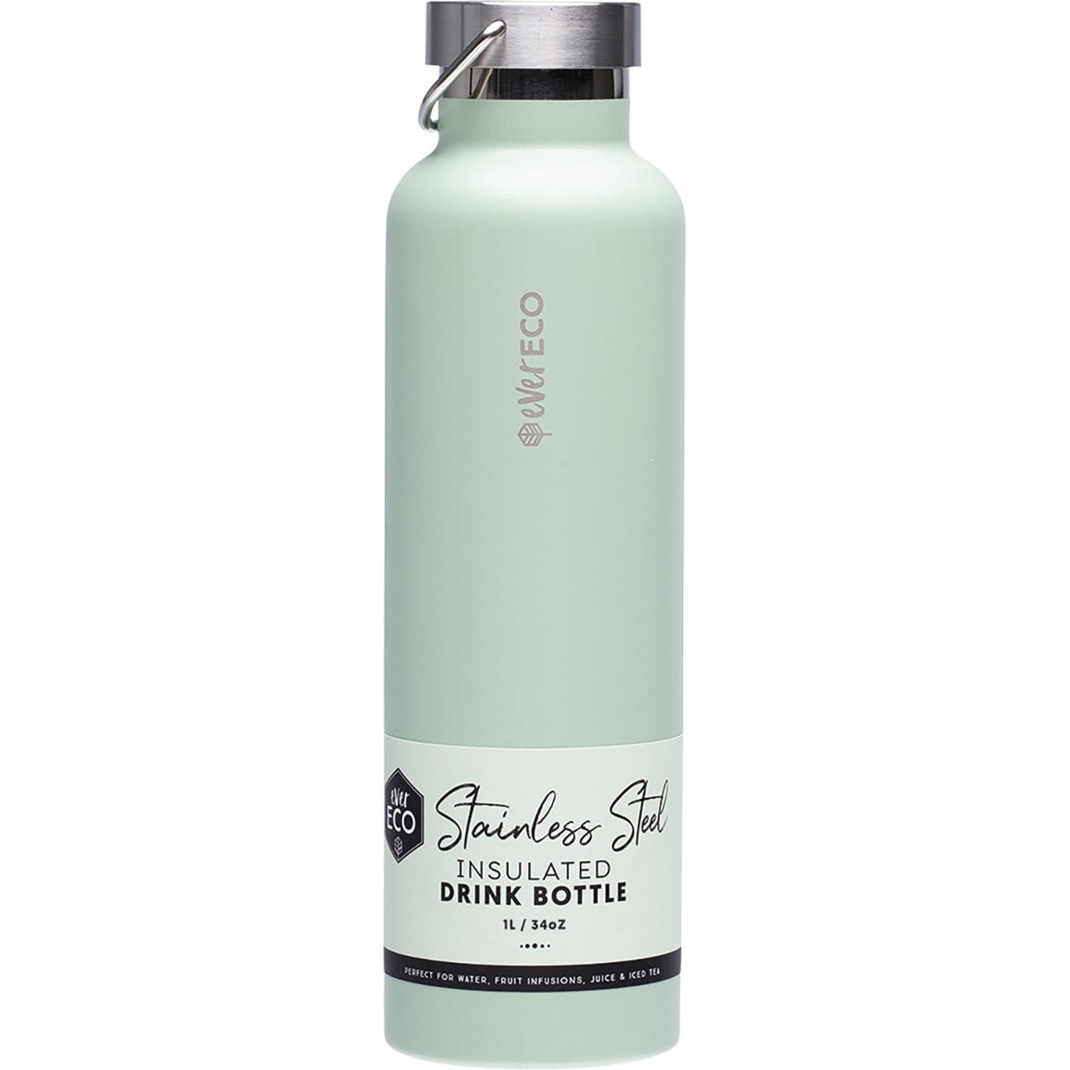 Ever Eco- Insulated Stainless Steel Bottle Sage-1ltr