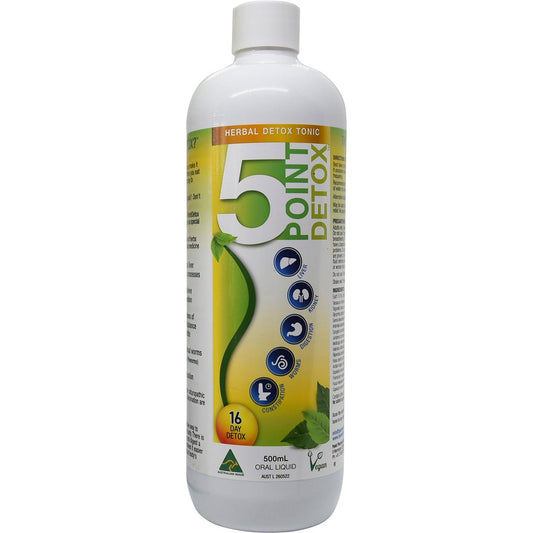 5PointDetox- Herbal Detox Tonic-500ml