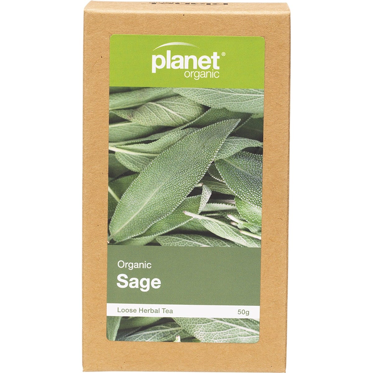 Planet Organic- Sage Herbal Loose Leaf Tea-50g