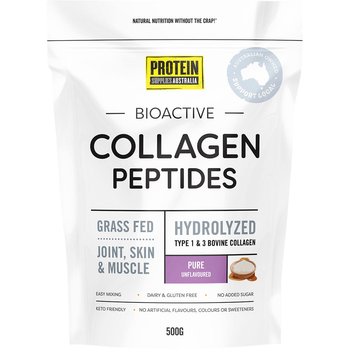 Protein Supplies Australia- Collagen Pure-500g