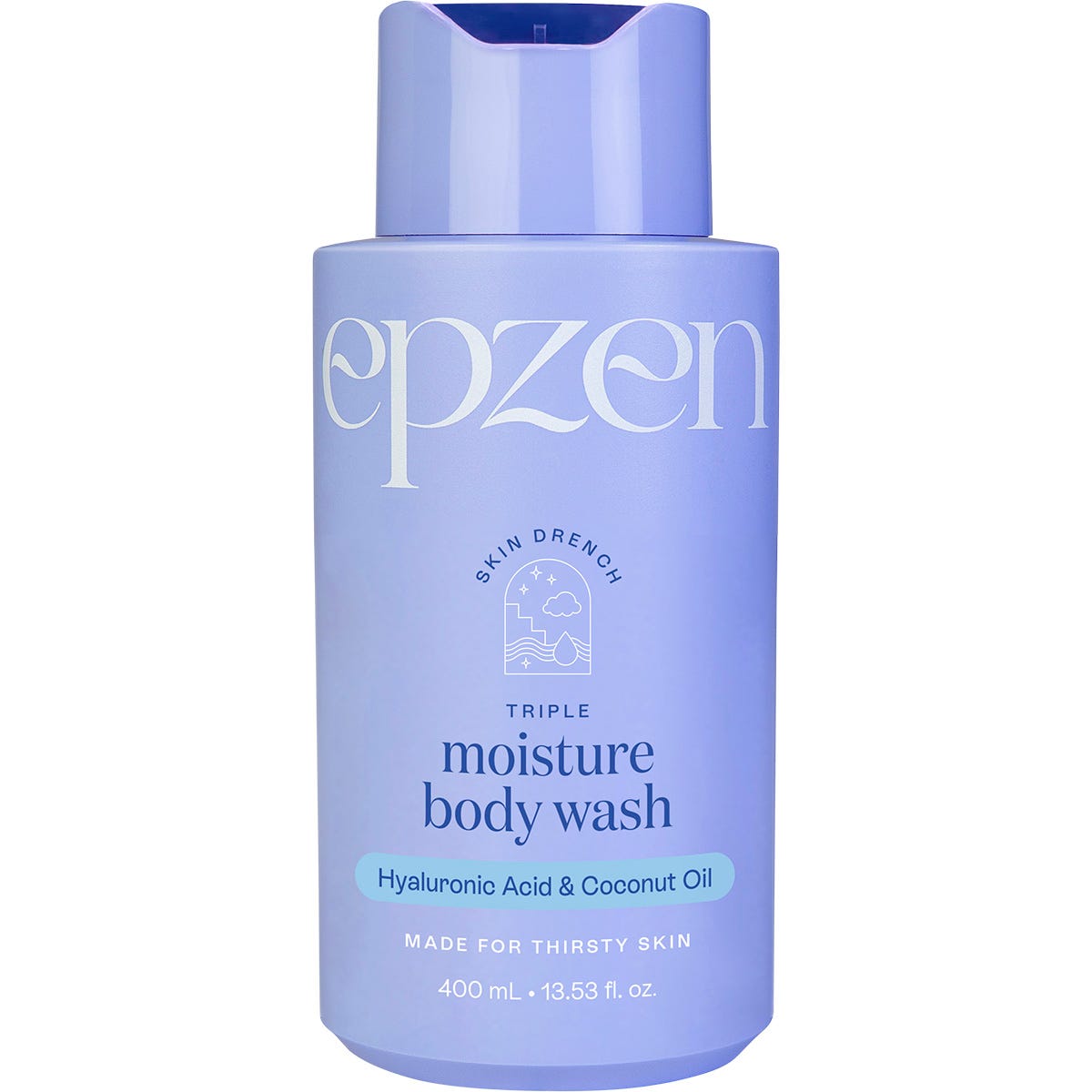 Epzen- Body Wash Triple Moisture Hyaluronic & Coconut Oil-400ml