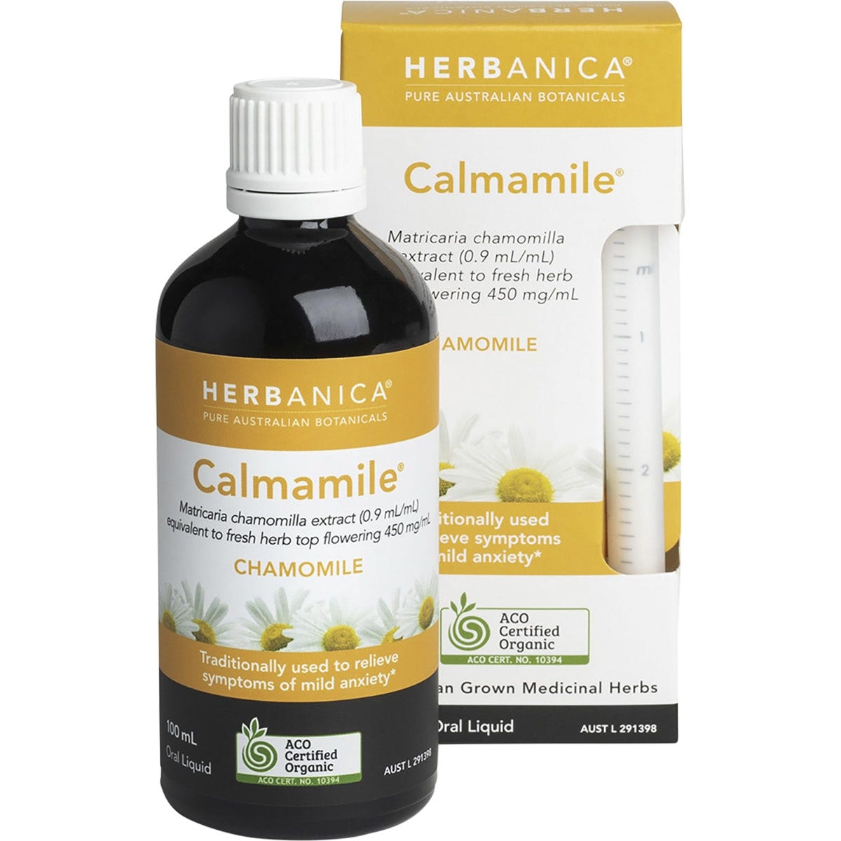 PPC Herbs- Herbanica Herbal Tincture Calmamile Chamomile-100ml