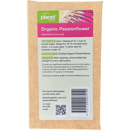 Planet Organic- Passionflower Herbal Loose Leaf Tea-50g