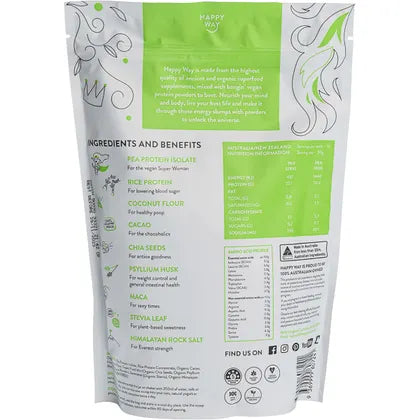 Happy Way- Pea Protein Powder Chocolate-500g