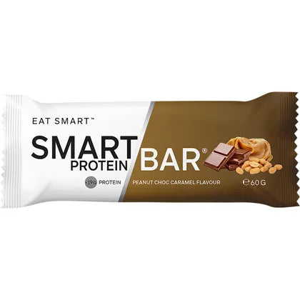 Smart Protein Bar- Peanut Choc Caramel Flavour Protein Bar-12x60g