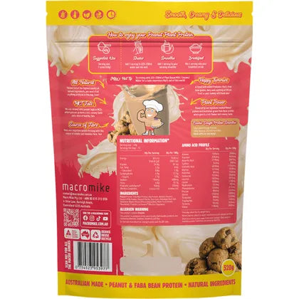 MACRO MIKE- Peanut Plant Protein Cookie Dough-520g