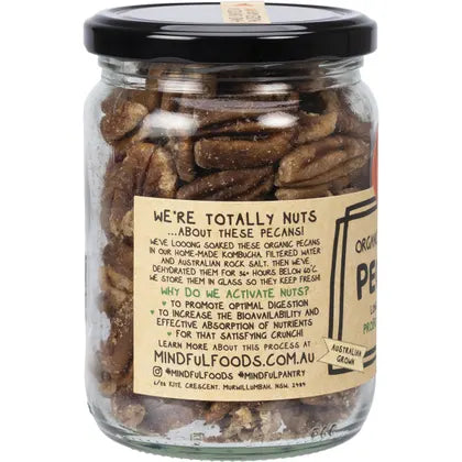Mindful Foods- Pecans Organic & Activated-220g