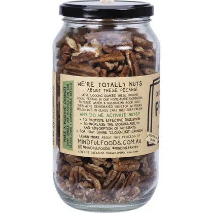 Mindful Foods- Pecans Organic & Activated-420g