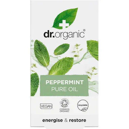 Dr. Organic- Peppermint Oil 100% Pure-10ml