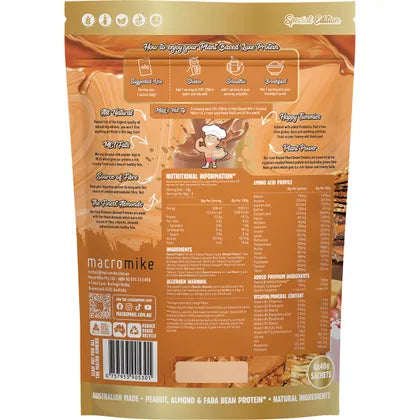 MACRO MIKE- Plant Based Luxe Protein Sample Pack-6x40g