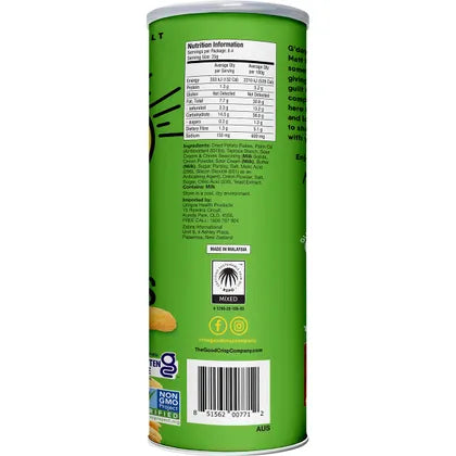 The Good Crisp Company- Potato Crisps Sour Cream & Chives-8x160g