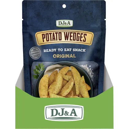 DJ&A- Potato Wedges Original-9x100g