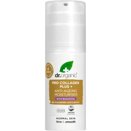 Dr. Organic- Pro Collagen Plus+ Anti-Ageing Moisturiser Bakuchiol-50ml