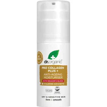 Dr. Organic- Pro Collagen Plus+ Anti Ageing Moisturiser Dragon Blood-50ml