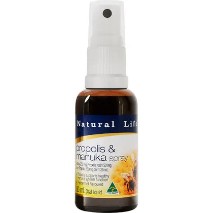Natural Life- Propolis & Manuka Spray-30ml