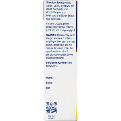 Natural Life- Propolis & Manuka Spray-30ml