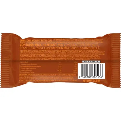 Nutry Nuts- Protein Hazelnut Butter Cups Double Choc-12x42g