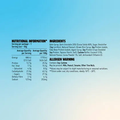 MACRO MIKE- Protein Indulgence Bar Chocolate Coconut Bliss-12x50g