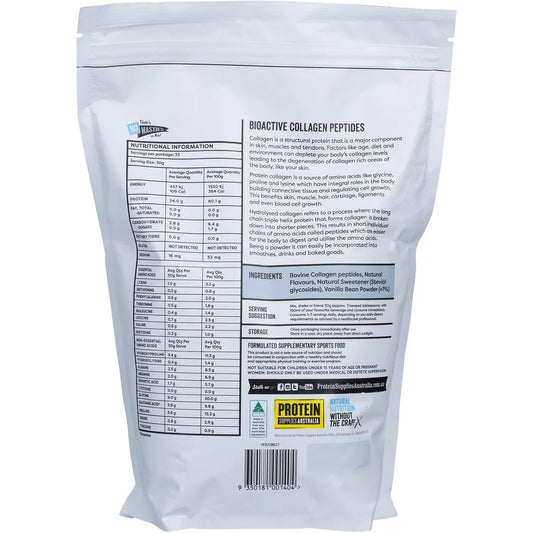 Protein Supplies Australia- Collagen Vanilla-500g