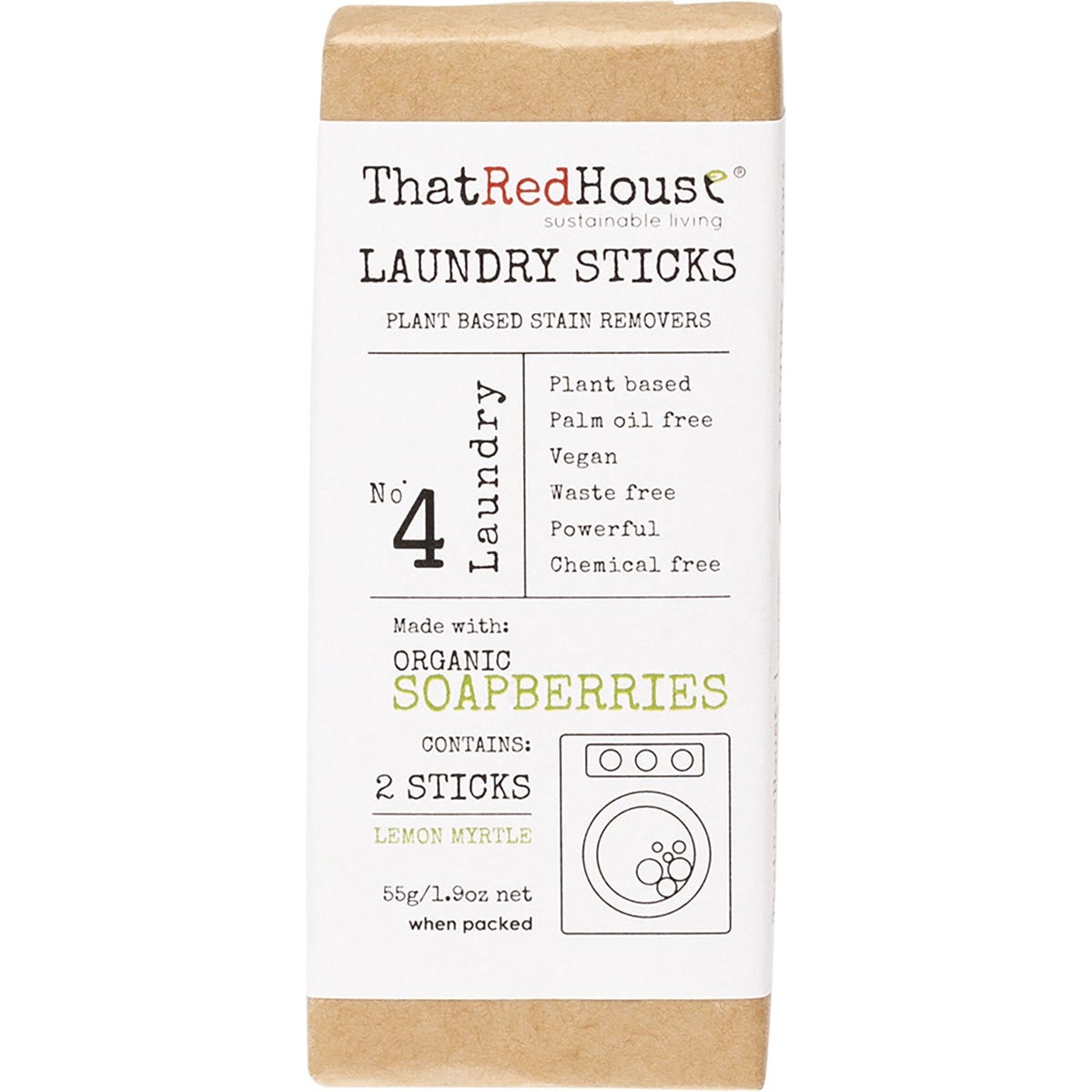 That Red House- Laundry Sticks Plant Based Stain Removers-55g