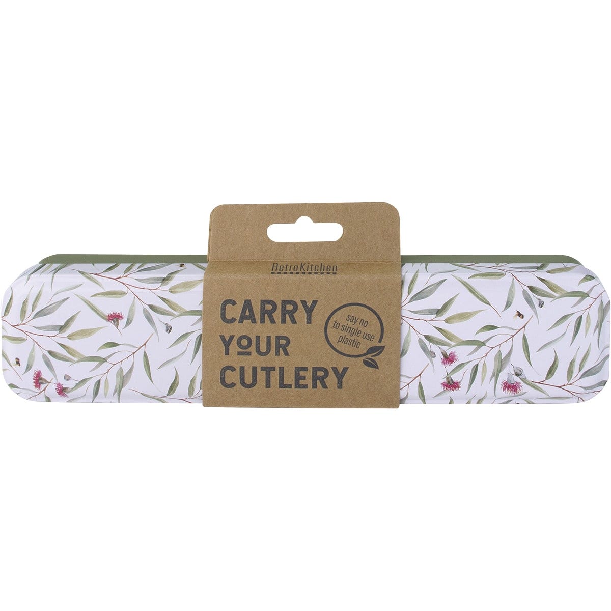 Retrokitchen- Eucalyptus Stainless Steel Cutlery Set