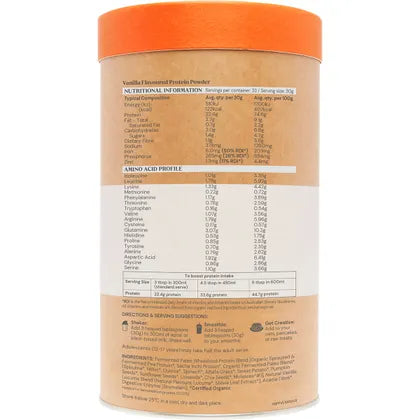 Amazonia- Raw Gentle Digest Paleo Protein Vanilla-1kg