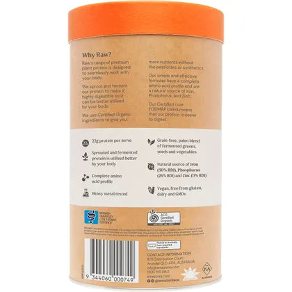 Amazonia- Raw Gentle Digest Paleo Protein Vanilla-500g