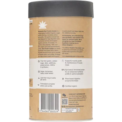 Amazonia- Raw Protein Isolate Natural-1kg