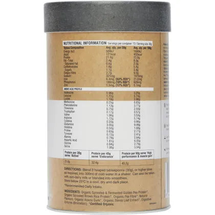 Amazonia- Raw Protein Isolate Vanilla-390g