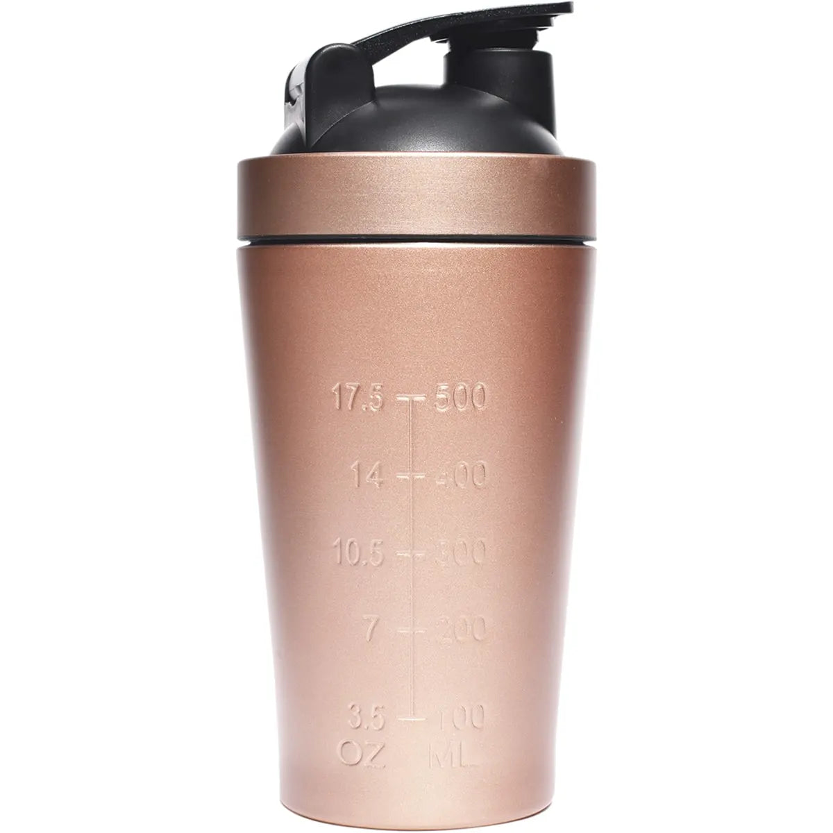 Amazonia- Raw Stainless Steel Shaker Rose Gold-500ml
