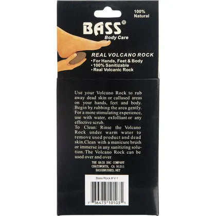 Bass- Real Volcanic Rock for Hands, Feet & Body
