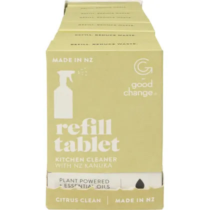 Good Change Store- Refill Tablet Kitchen Cleaner-x7