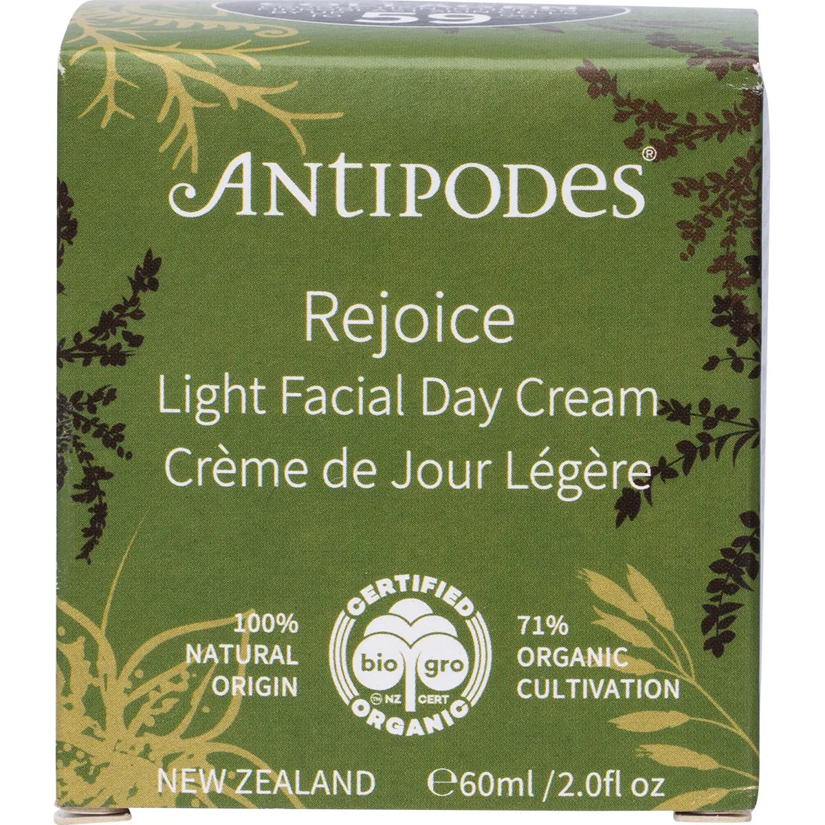 Antipodes- Rejoice Light Facial Day Cream-60ml