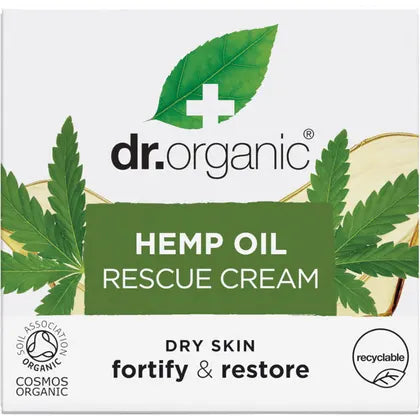 Dr. Organic- Rescue Cream Hemp Oil-50ml