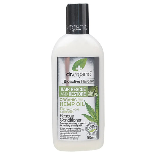 Dr. Organic- Rescue & Restore Conditioner Organic Hemp Oil-265ml