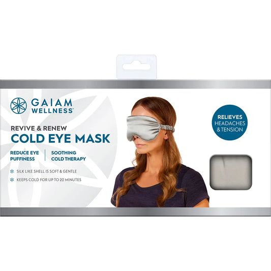 Gaiam- Revive and Renew Cold Eye Mask
