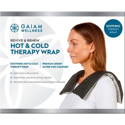 Gaiam- Revive and Renew Hot & Cold Therapy Wrap