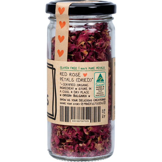 Mindful Foods- Rose Petals Organic-15g